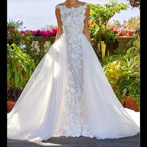 ELISABETTA Wedding Overskirt by Ines Di Santo